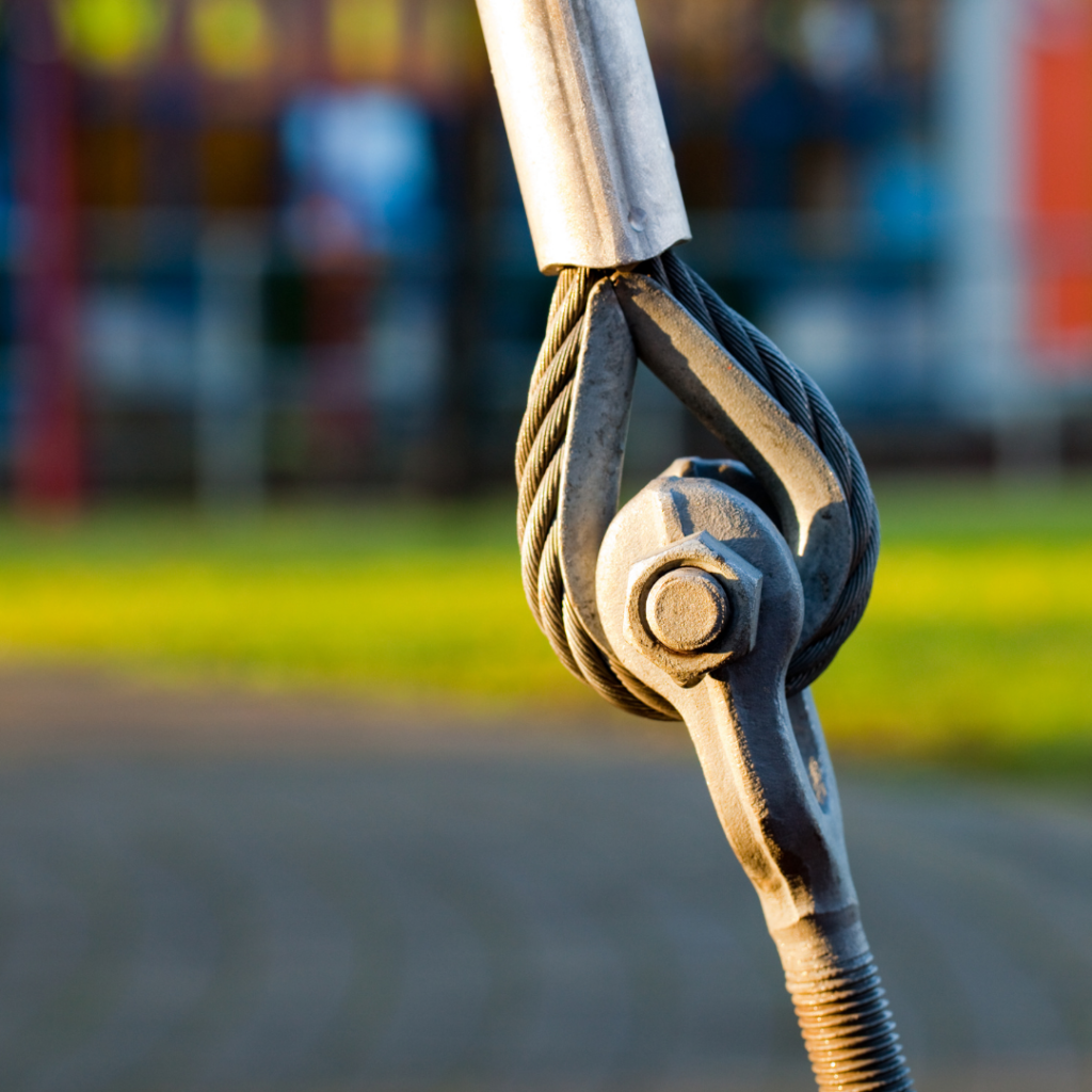 Sapatilhas para cabos de aço JCL