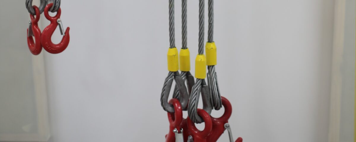 Lingas de cabo de aço