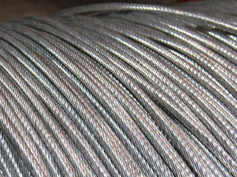 Cordoalha de Aço Galvanizado 1×19 Fios