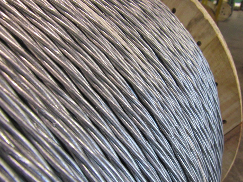 Cordoalha de Aço Galvanizado 1×3 Fios para Eletrificação