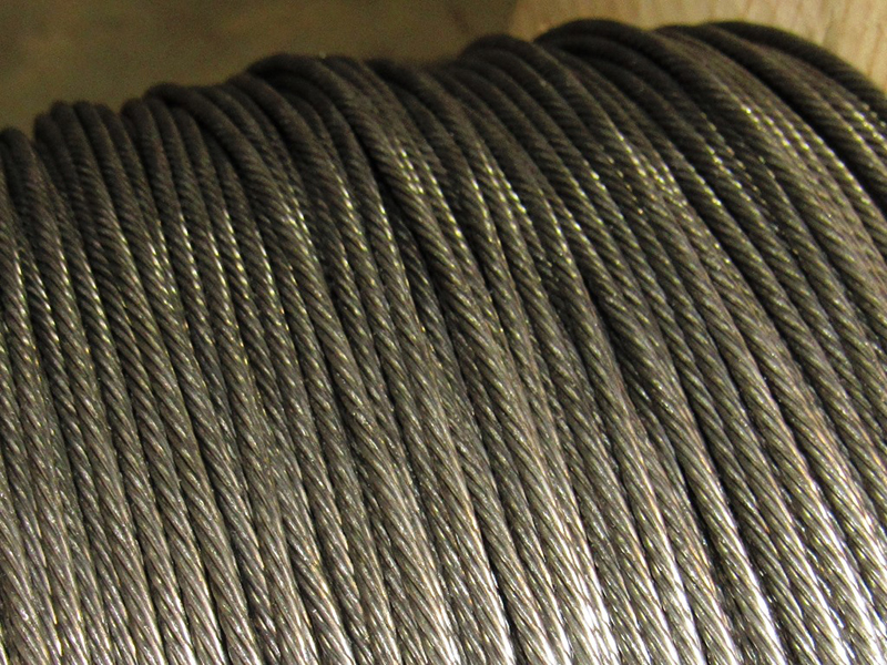 Cordoalha de Aço Inoxidável 1×3 Fios para Eletrificação